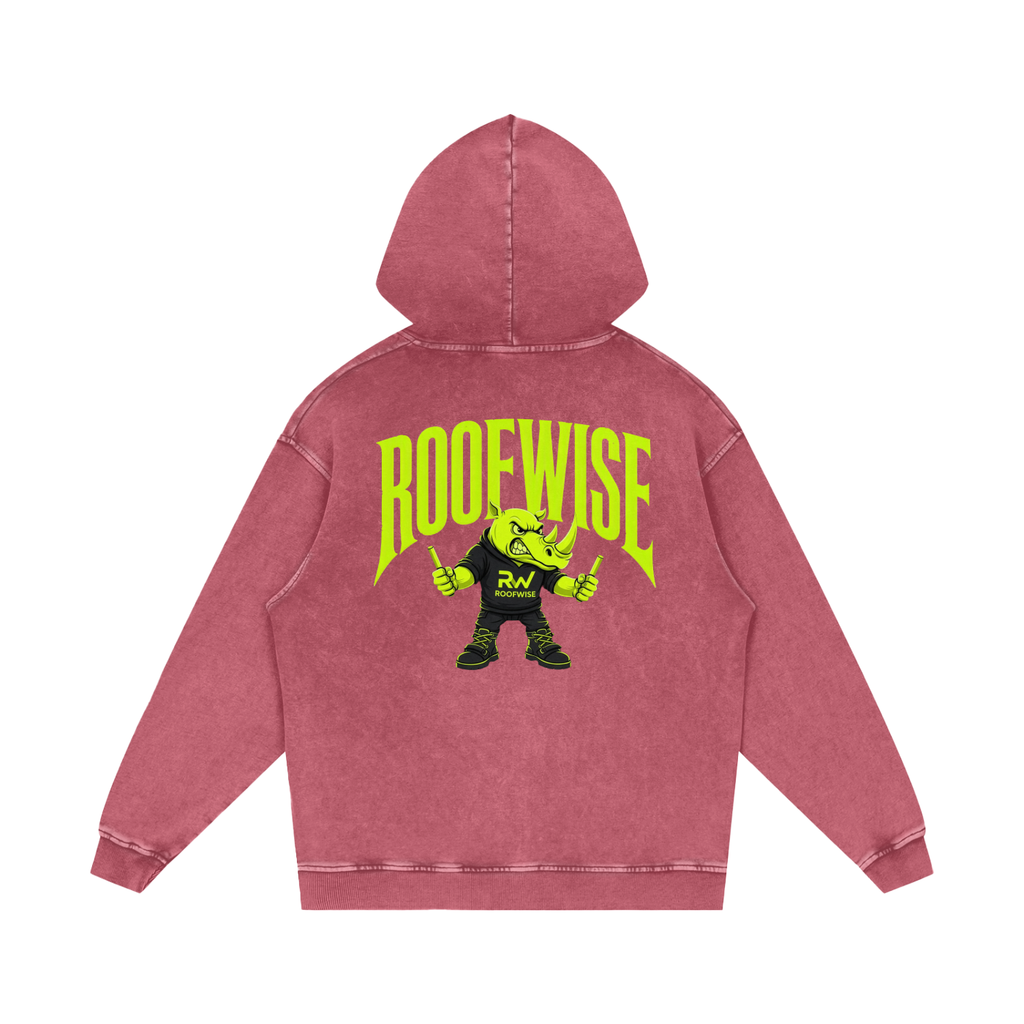 RoofWise | After Hours Oversized Hoodie | Snow Wash