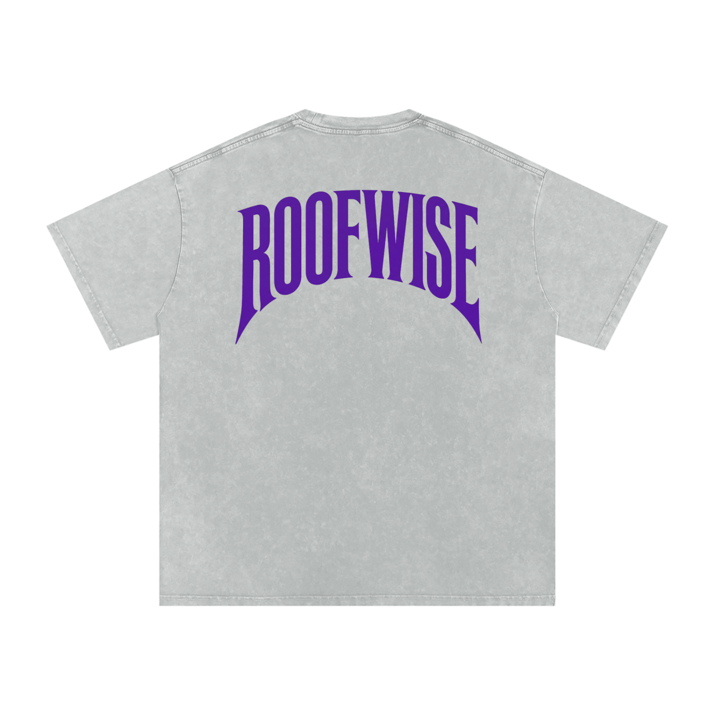 RoofWise | After Hours Oversized Tee | Snow Wash | Plum Crazy Purple Edition