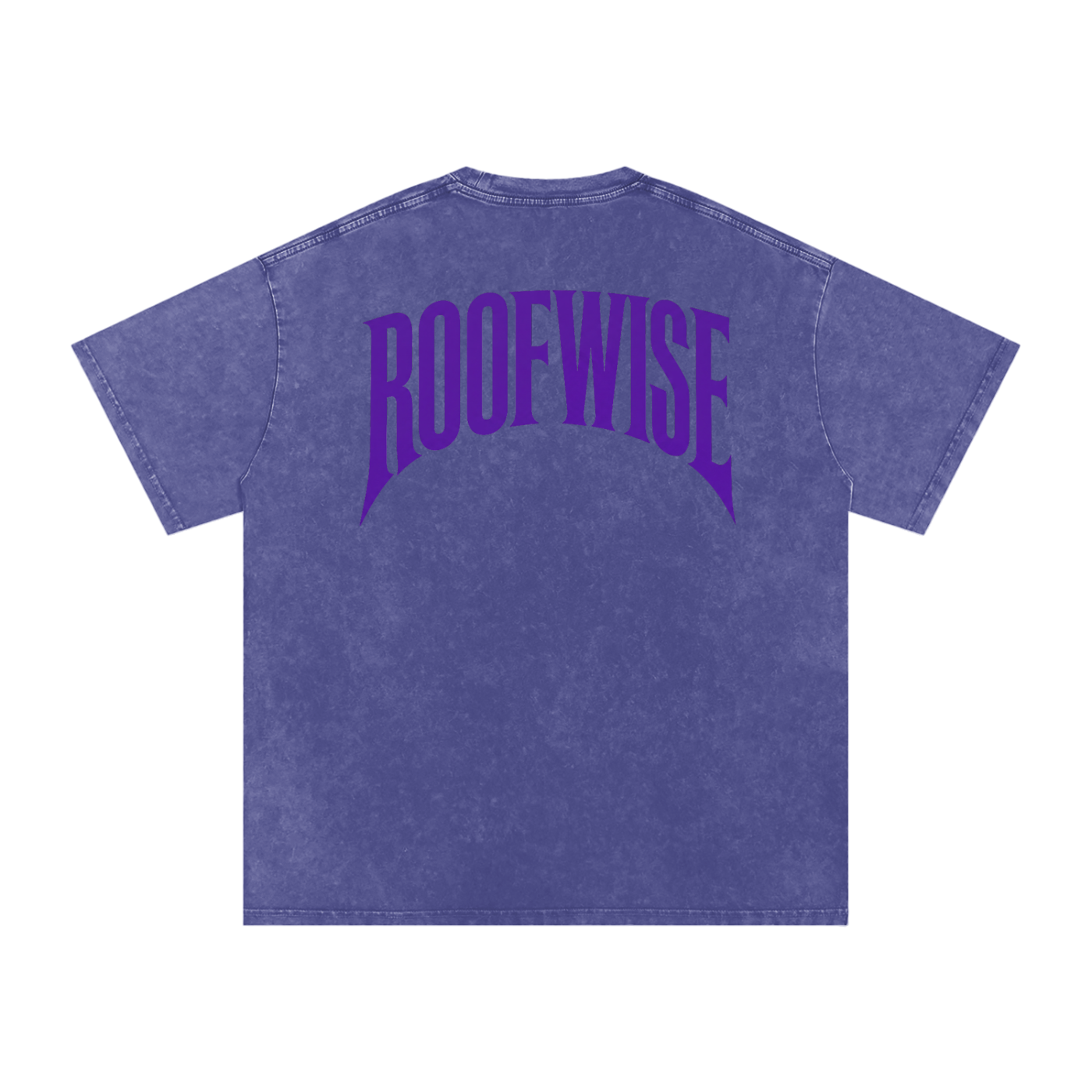 RoofWise | After Hours Oversized Tee | Snow Wash | Plum Crazy Purple Edition