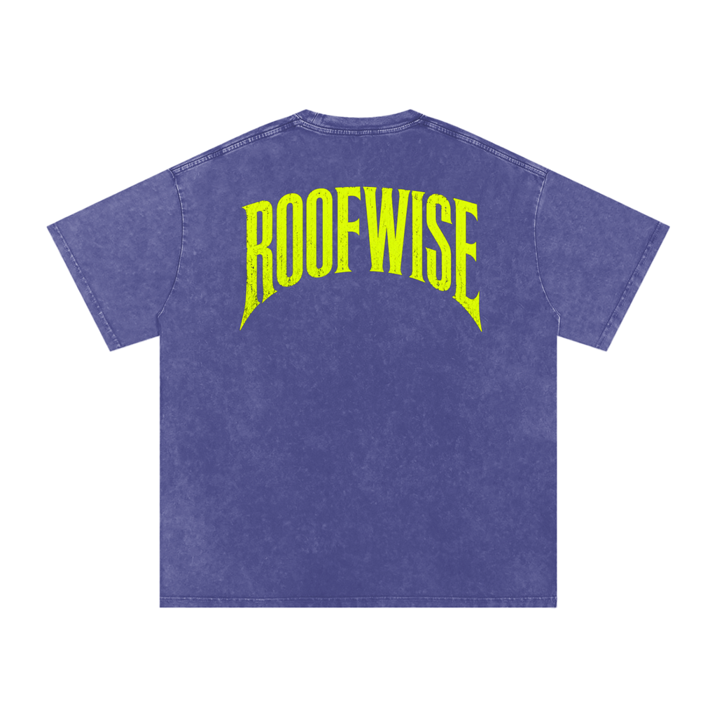 RoofWise After Hours Oversized Tee | Snow Wash