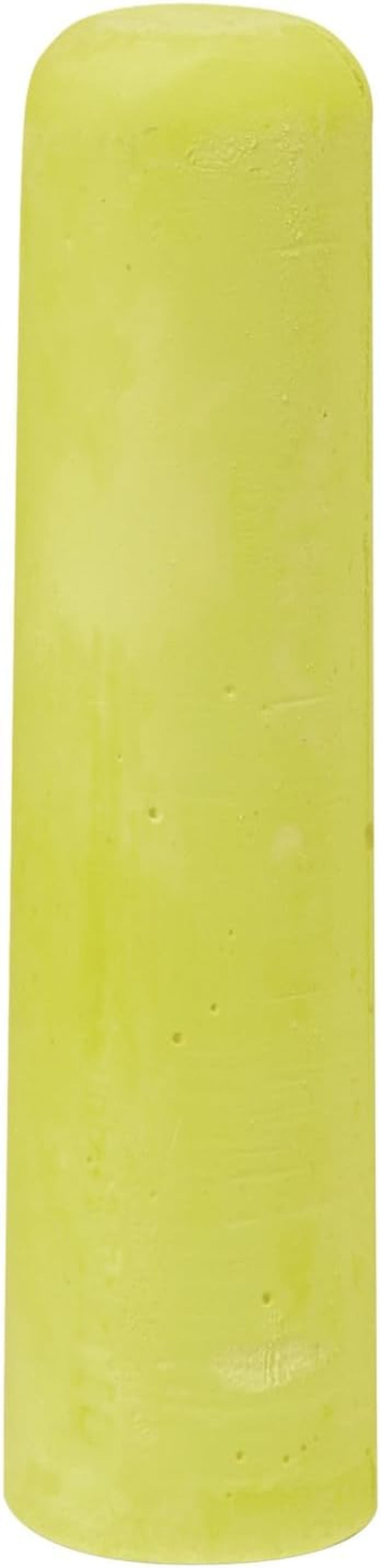 - 464-88813 Industrial Railroad Crayon Chalk with Tapered 4" X 1" Sticks, Yellow, 72-Pack (88813)