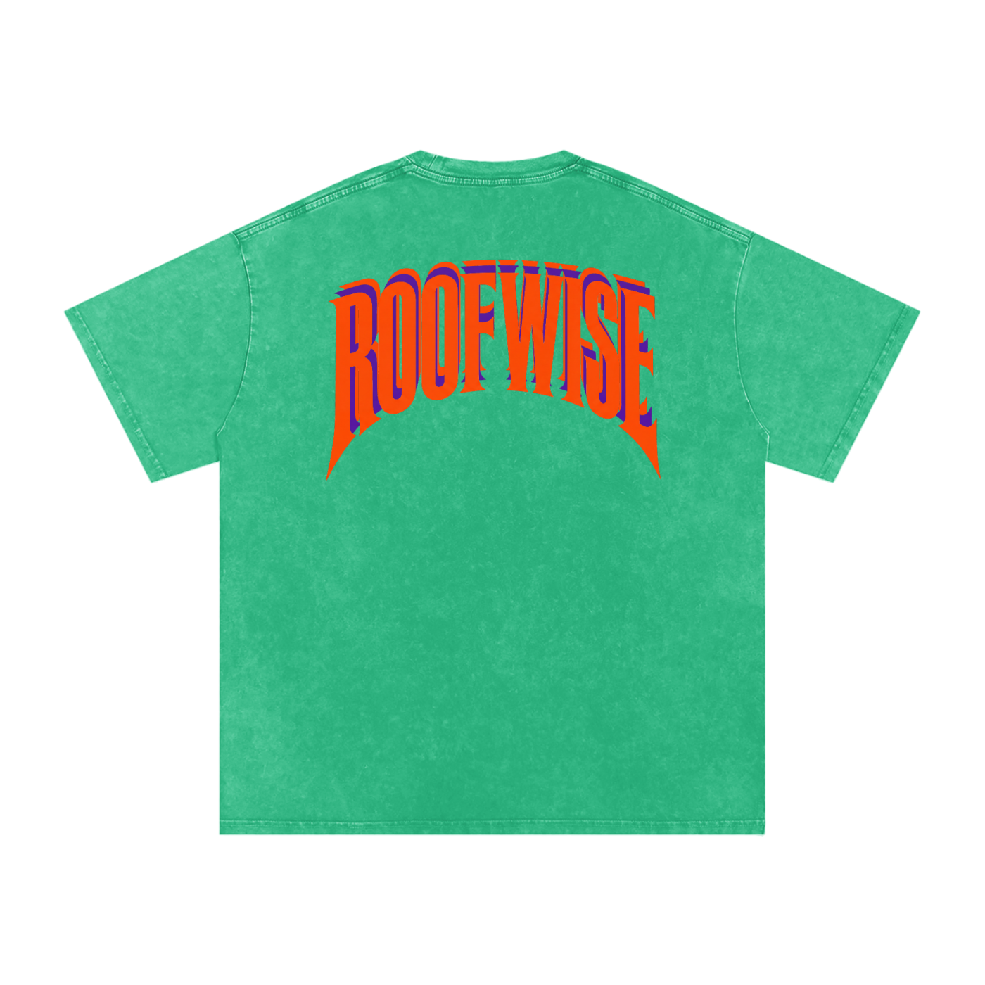 RoofWise | After Hours Oversized Tee | Snow Wash | Plum Orange Dreamcicle Edition