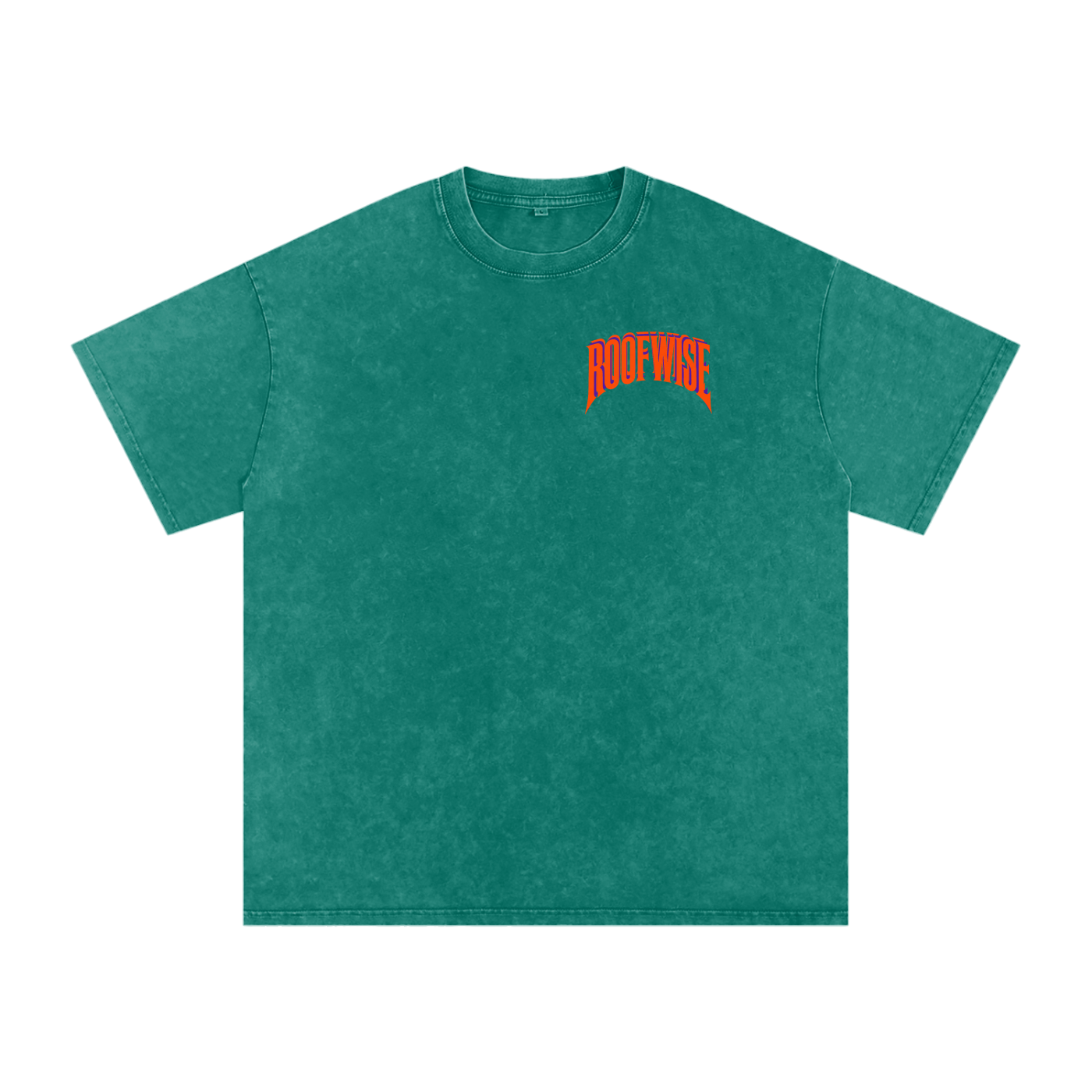 RoofWise | After Hours Oversized Tee | Snow Wash | Plum Orange Dreamcicle Edition