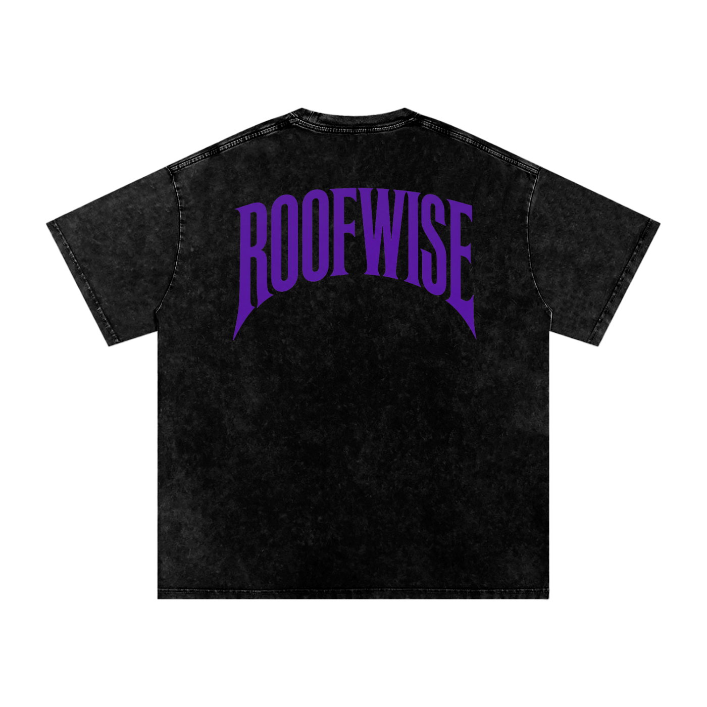 RoofWise | After Hours Oversized Tee | Snow Wash | Plum Crazy Purple Edition