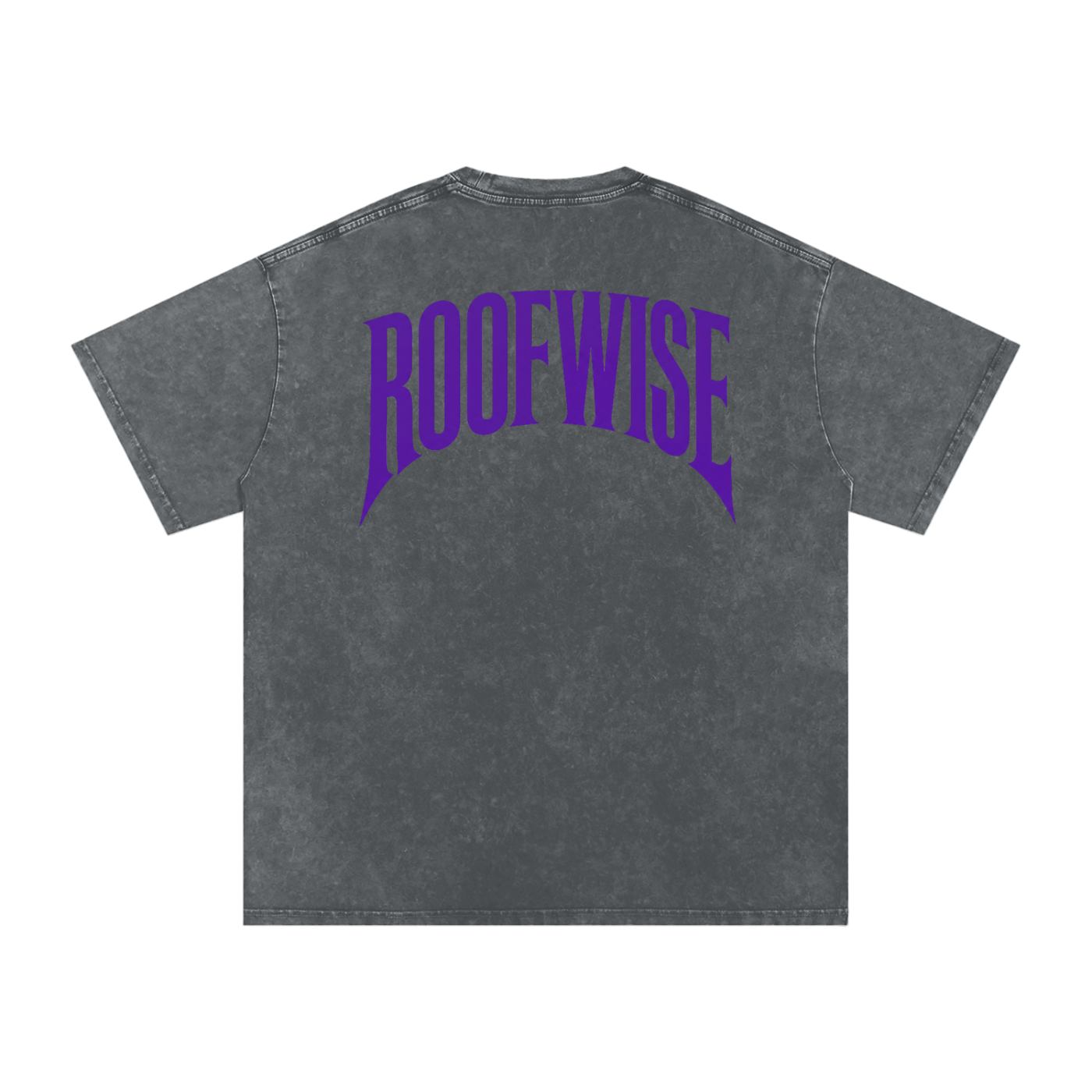 RoofWise | After Hours Oversized Tee | Snow Wash | Plum Crazy Purple Edition