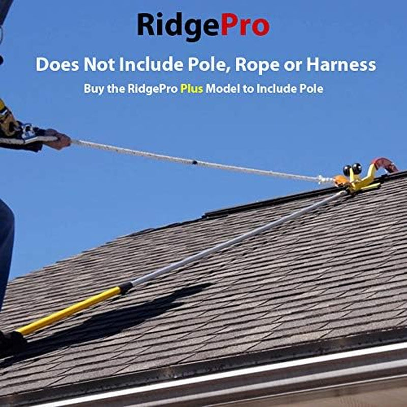 The Ridgepro Roof Anchor, Roofing Tool, Roof Hook for First Man up (FMU) Last Man down (LMD) the Ridge Pro Newer Version (No Pole)