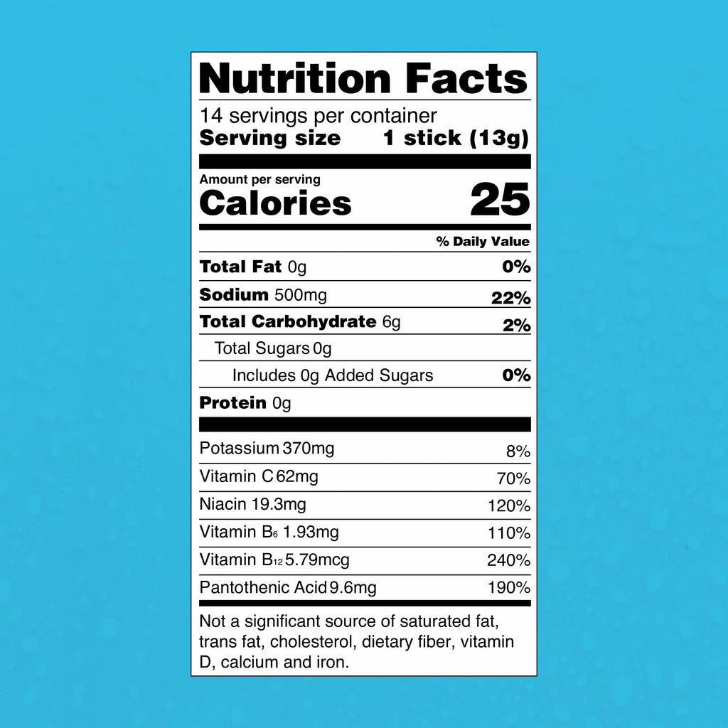 Liquid I.V. Sugar-Free Hydration Multiplier - Lychee Sorbet - Hydration Powder Packets | Electrolyte Powder Drink Mix | Convenient Single-Serving Sticks | 8 Vitamins & Nutrients | 1 Pack (14 Servings)​