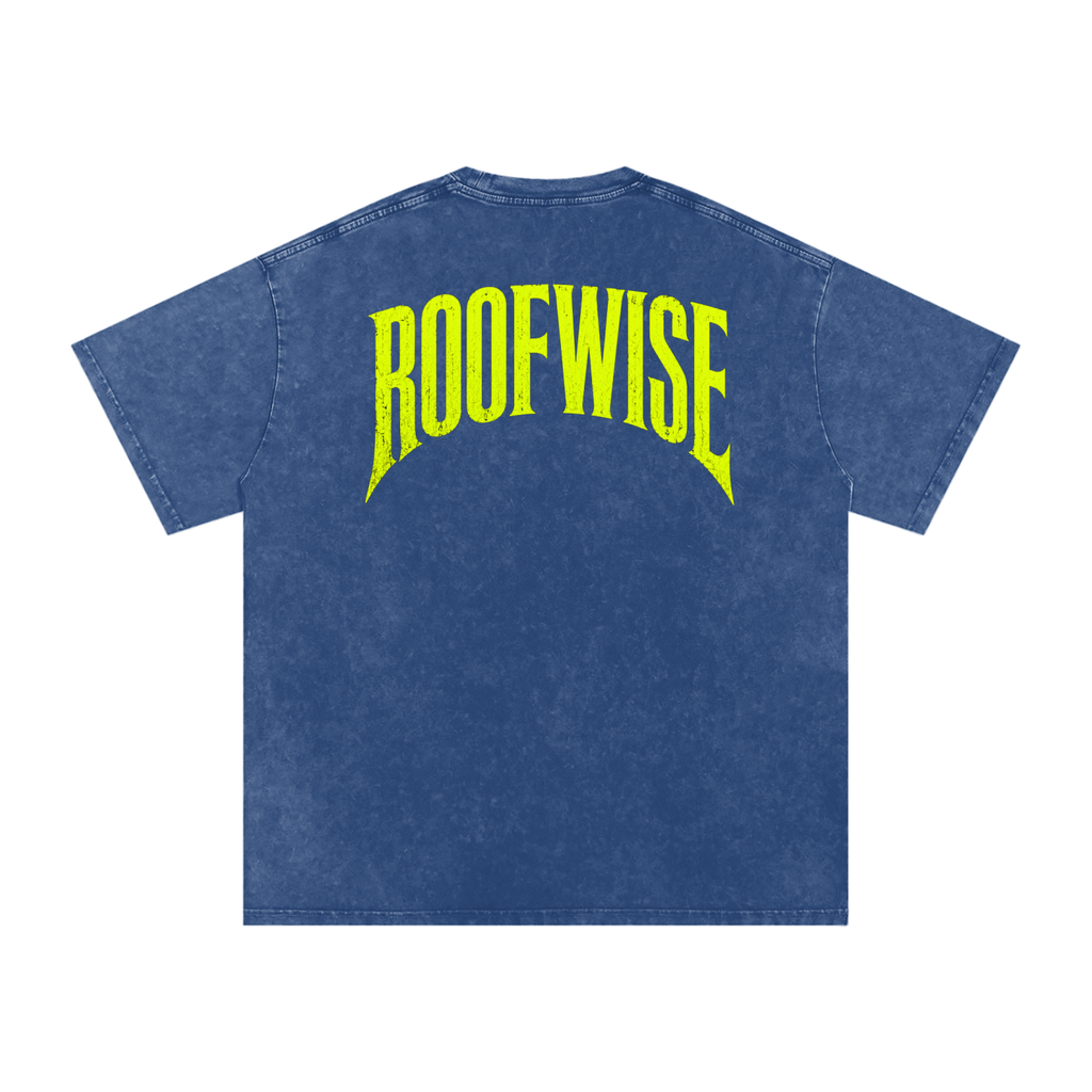 RoofWise After Hours Oversized Tee | Snow Wash