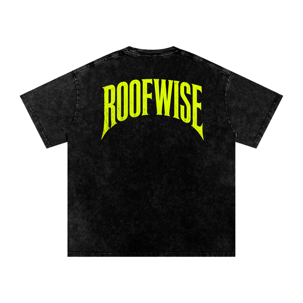 RoofWise After Hours Oversized Tee | Snow Wash