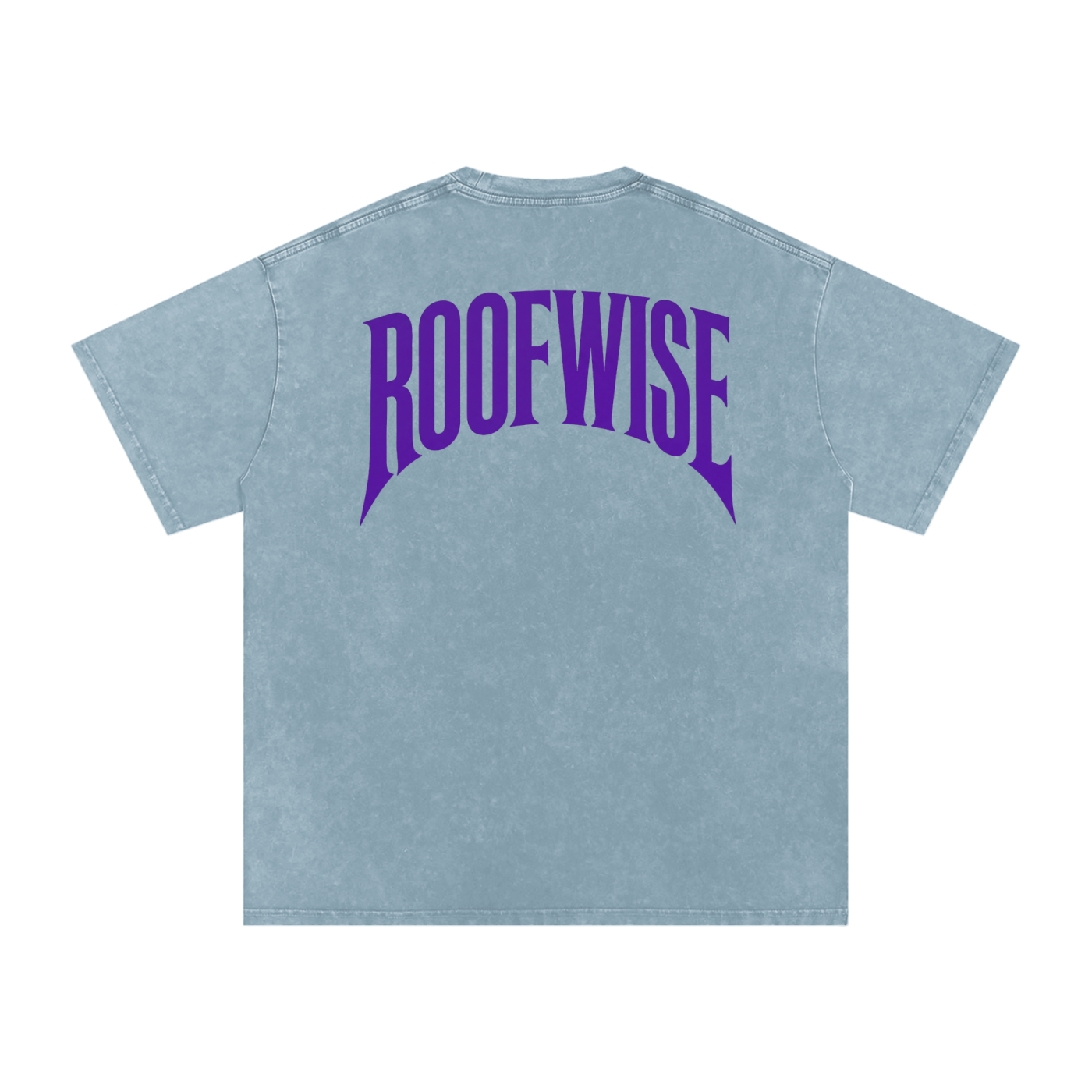 RoofWise | After Hours Oversized Tee | Snow Wash | Plum Crazy Purple Edition