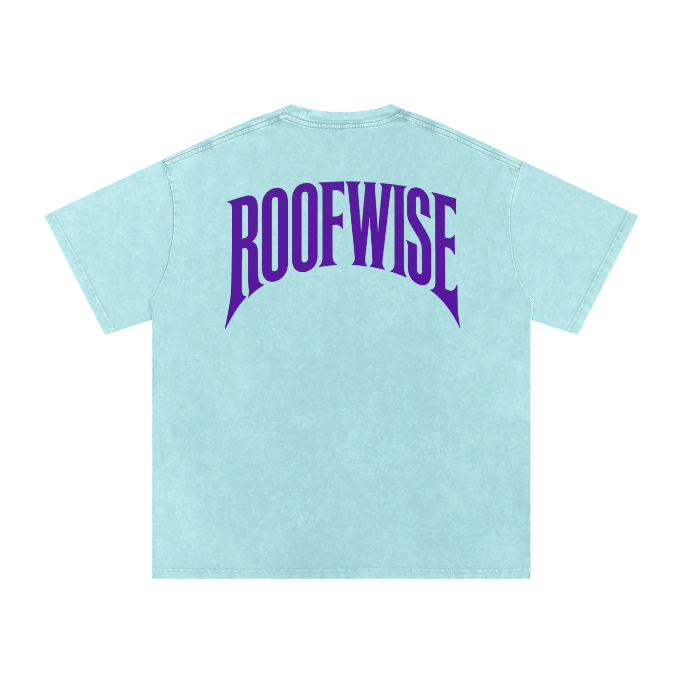 RoofWise | After Hours Oversized Tee | Snow Wash | Plum Crazy Purple Edition