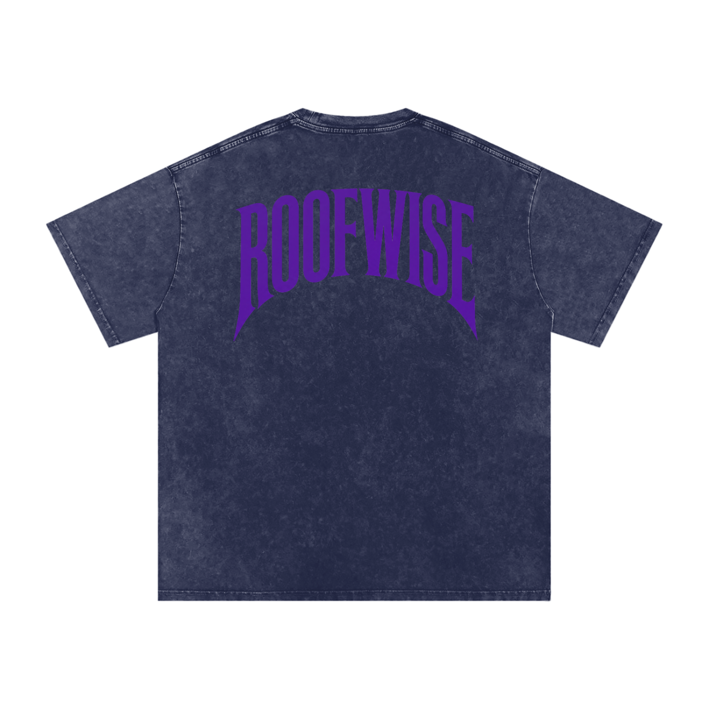 RoofWise | After Hours Oversized Tee | Snow Wash | Plum Crazy Purple Edition
