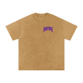 RoofWise | After Hours Oversized Tee | Snow Wash | Plum Crazy Purple Edition