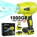 【Dealsforyoudays】Seese Turbo Jet Blower,Leaf Blower, Violent Turbo Fan, Pure Copper Motor,Car Drying after Wash, Handheld Snow Blower,Cordless Turbo Power Air Duster,Home Improve,Garden Mainte Holiday Gifts