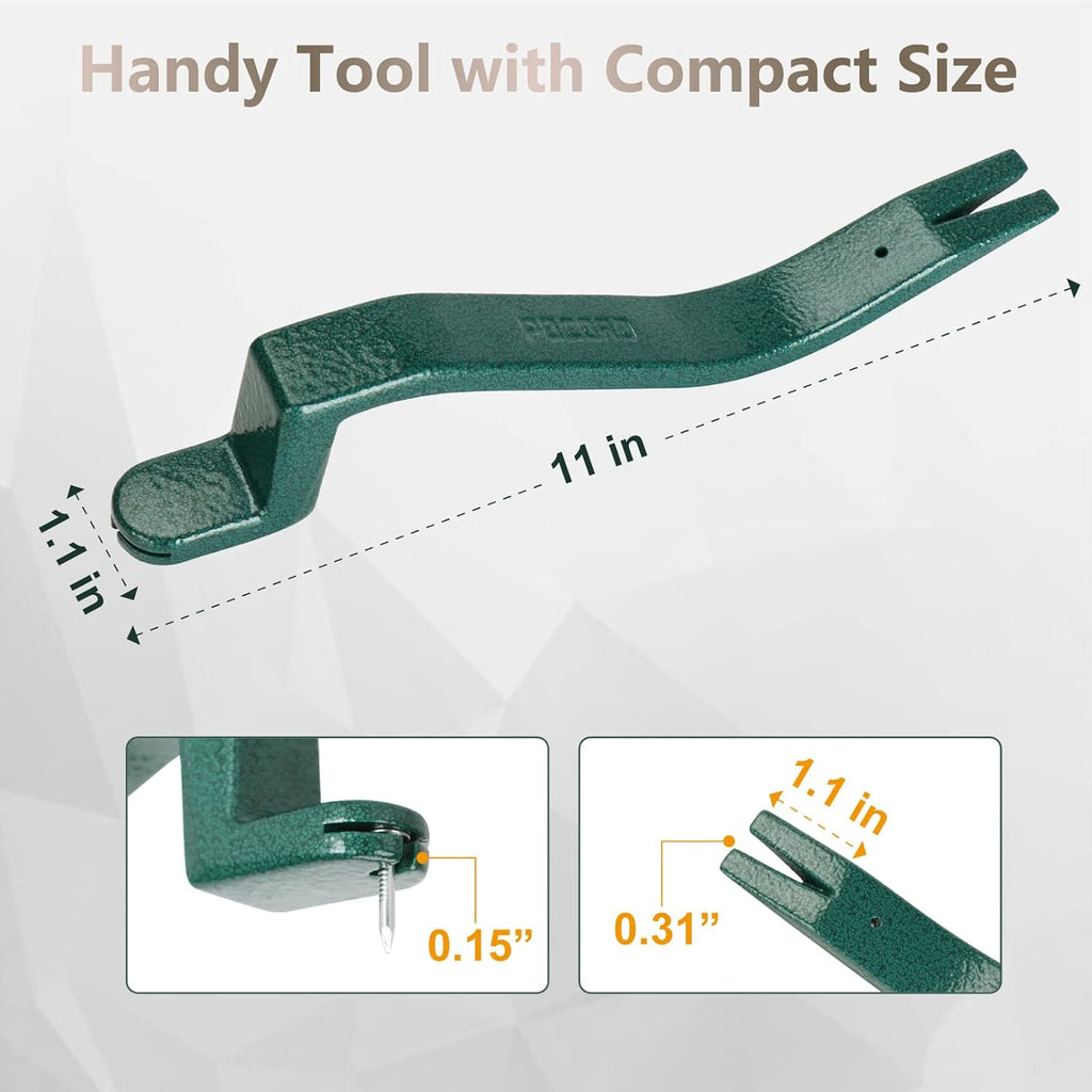 Roof Shingles, Shingle Removal Tool, Roofing Tools, Shingle Nail Installer, Roof Shingle Nail Puller, Nail Remover Pry Bar for Safe Roof Shingles Replacement Roofing Tools and Equipment