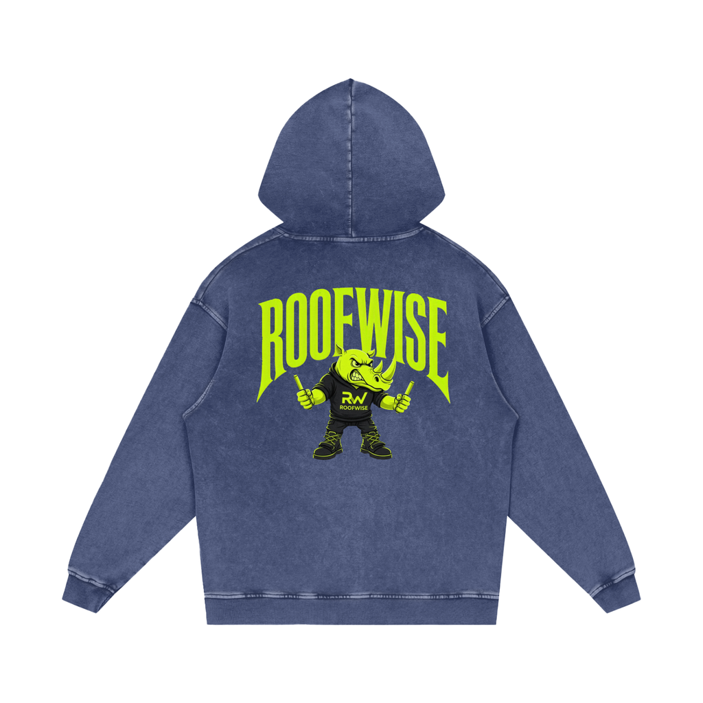 RoofWise | After Hours Oversized Hoodie | Snow Wash