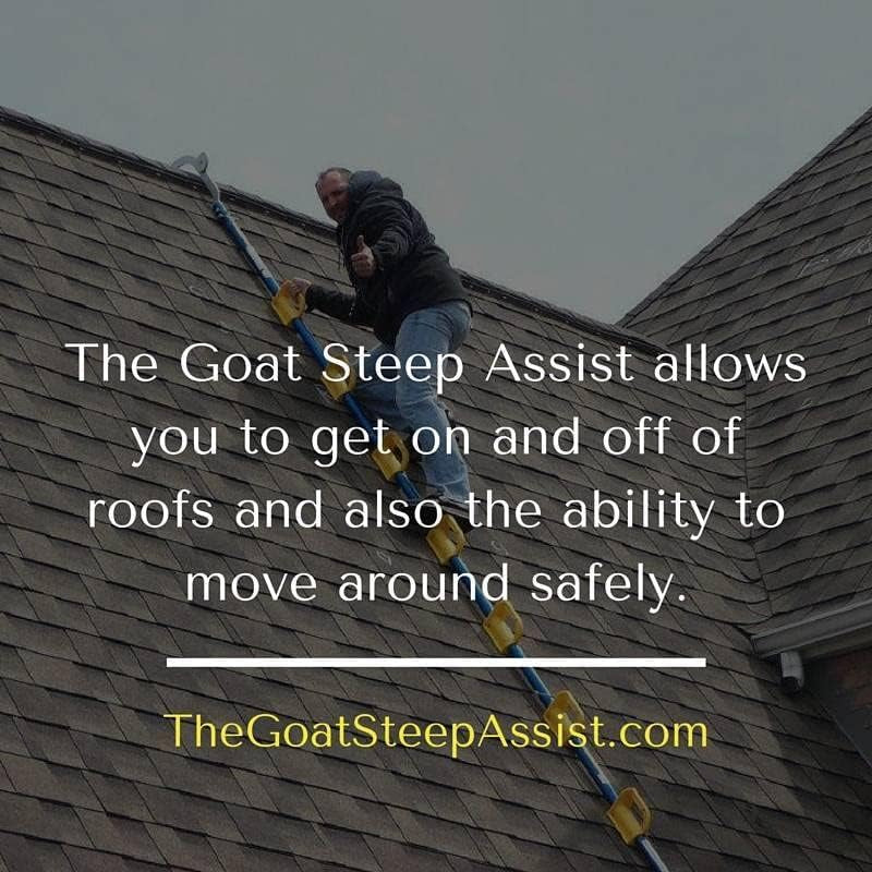 Steep Assist Roof Ladder Compact Goat (Compact)
