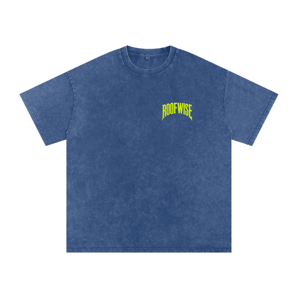RoofWise After Hours Oversized Tee | Snow Wash