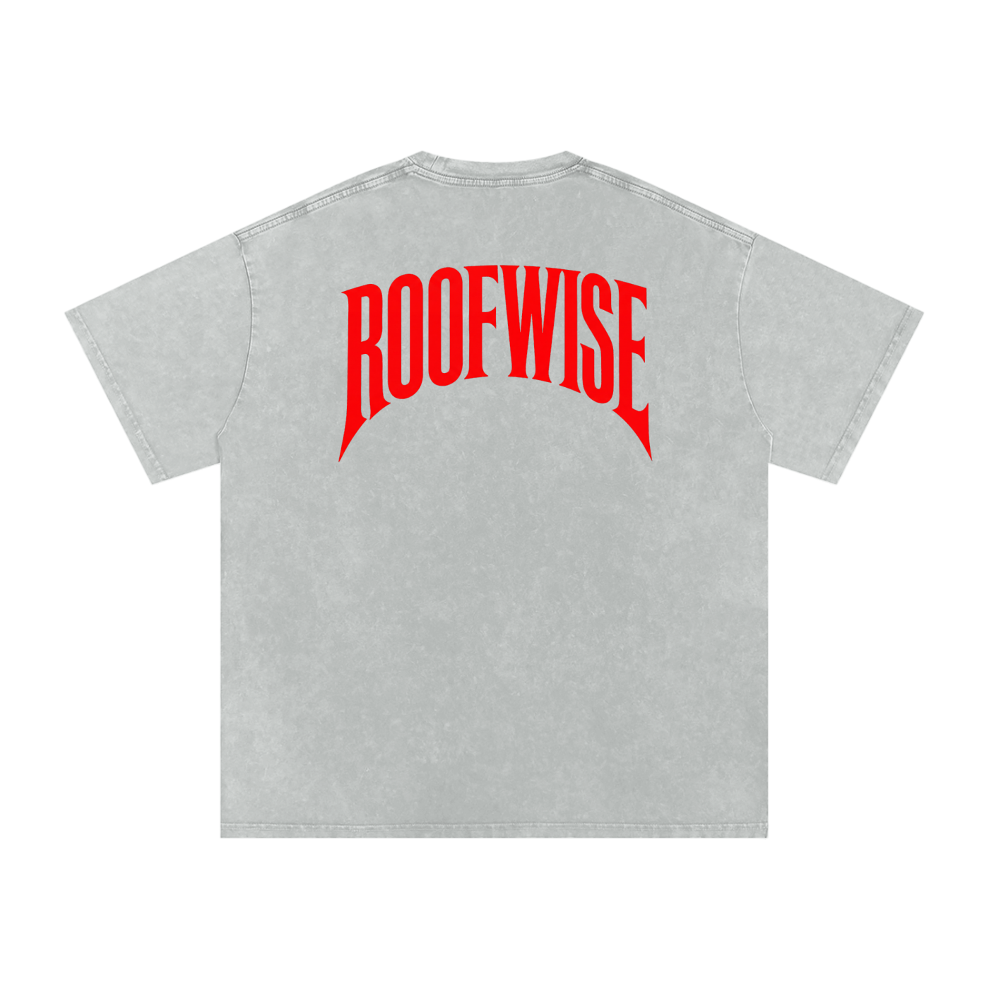 RoofWise | After Hours Oversized Tee | Snow Wash | Red Edition