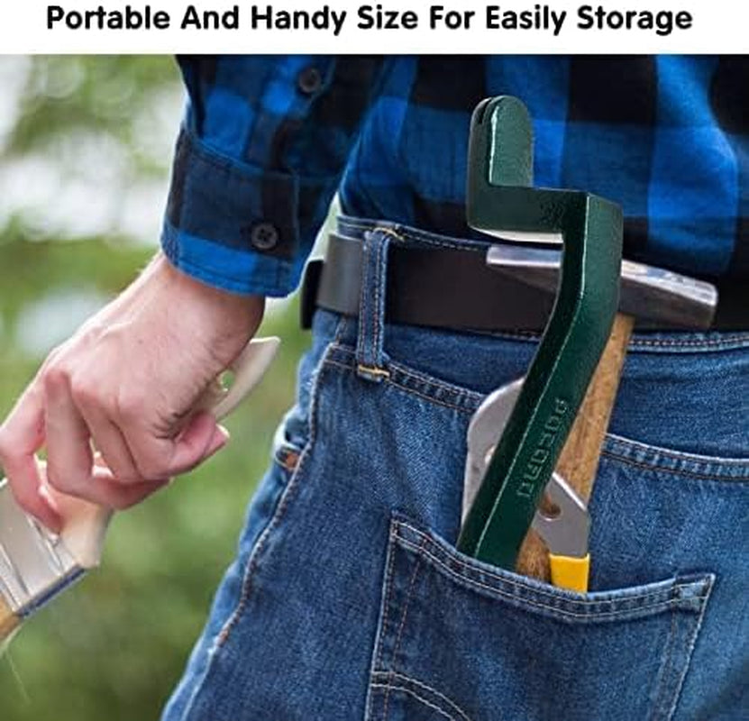 Roof Shingles, Shingle Removal Tool, Roofing Tools, Shingle Nail Installer, Roof Shingle Nail Puller, Nail Remover Pry Bar for Safe Roof Shingles Replacement Roofing Tools and Equipment