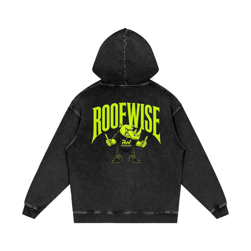 RoofWise | After Hours Oversized Hoodie | Snow Wash