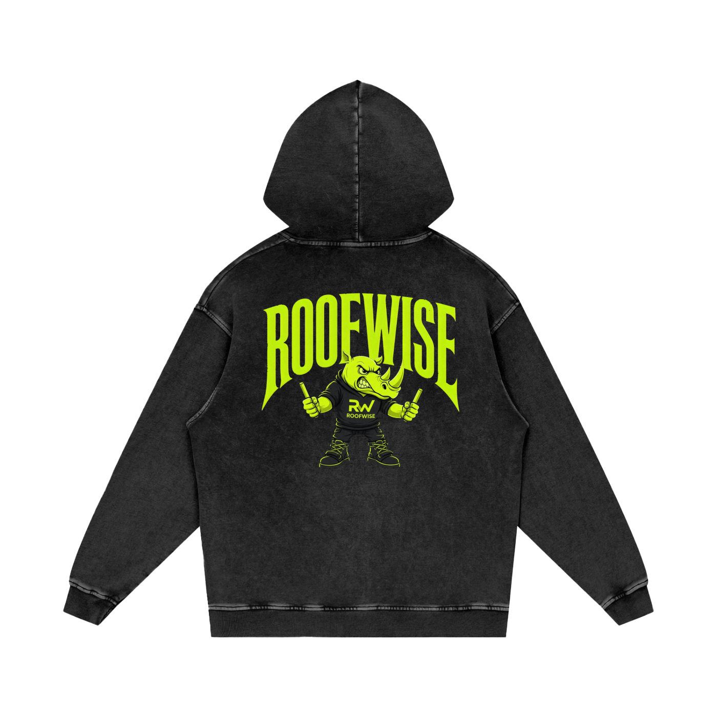 RoofWise | After Hours Oversized Hoodie | Snow Wash