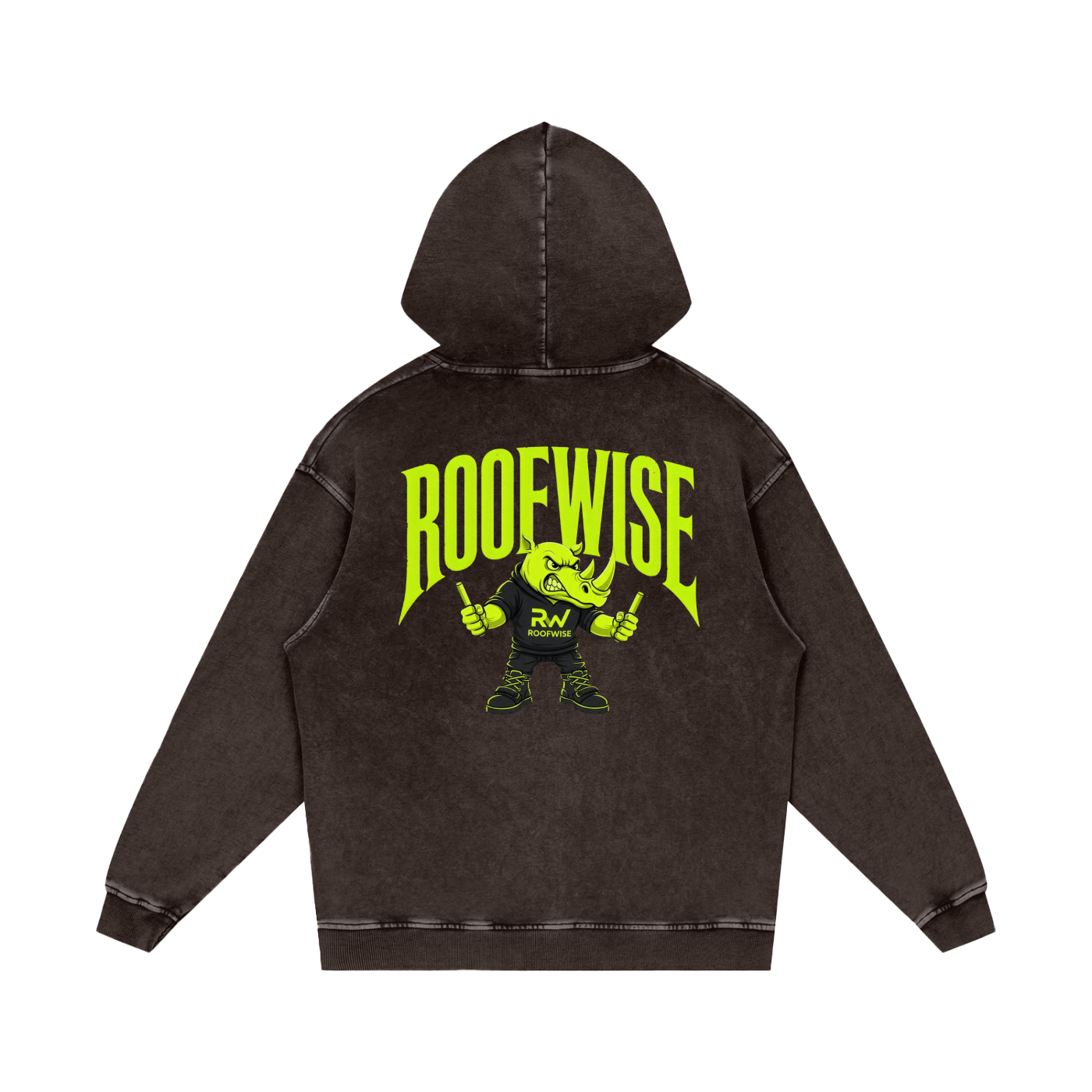 RoofWise | After Hours Oversized Hoodie | Snow Wash
