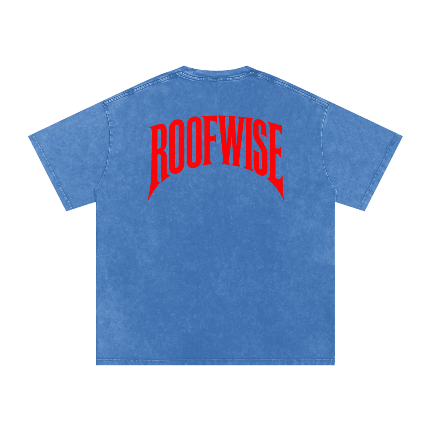 RoofWise | After Hours Oversized Tee | Snow Wash | Red Edition