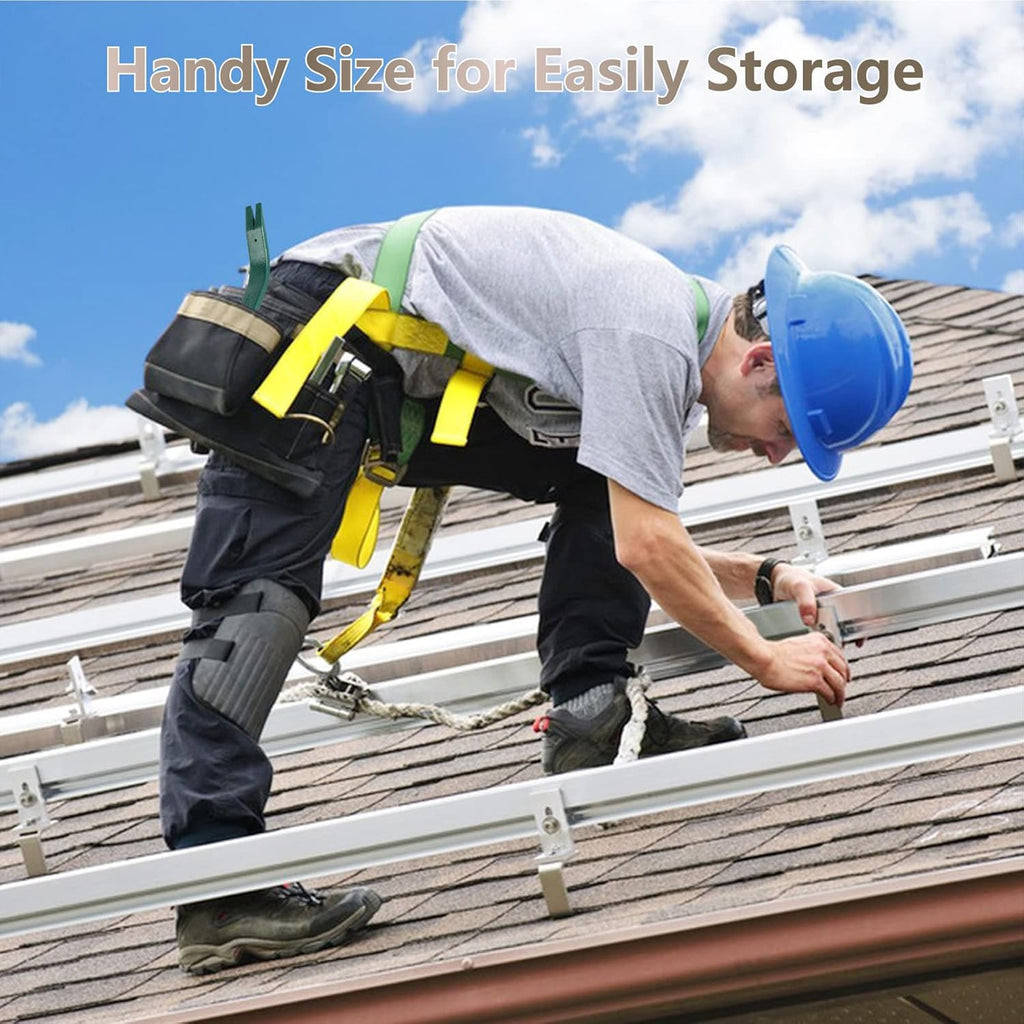 Roof Shingles, Shingle Removal Tool, Roofing Tools, Shingle Nail Installer, Roof Shingle Nail Puller, Nail Remover Pry Bar for Safe Roof Shingles Replacement Roofing Tools and Equipment