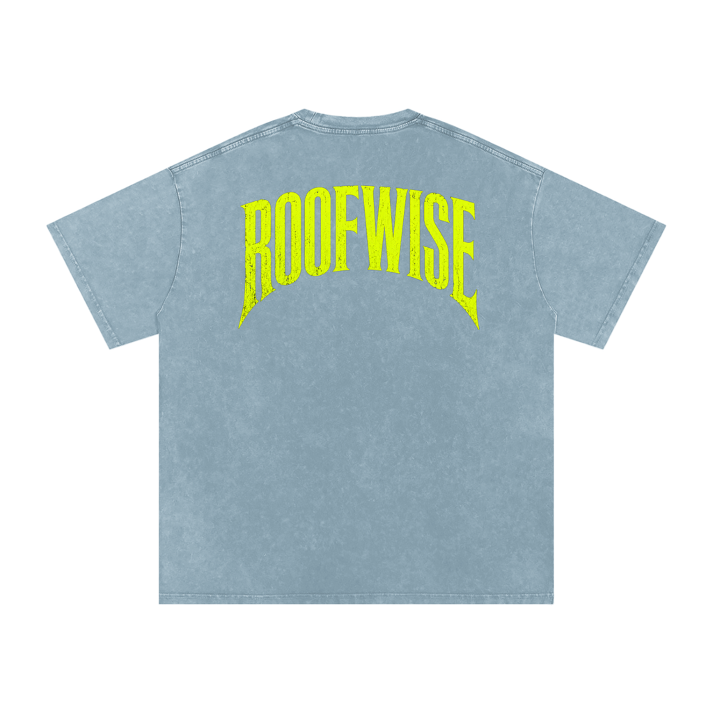 RoofWise After Hours Oversized Tee | Snow Wash