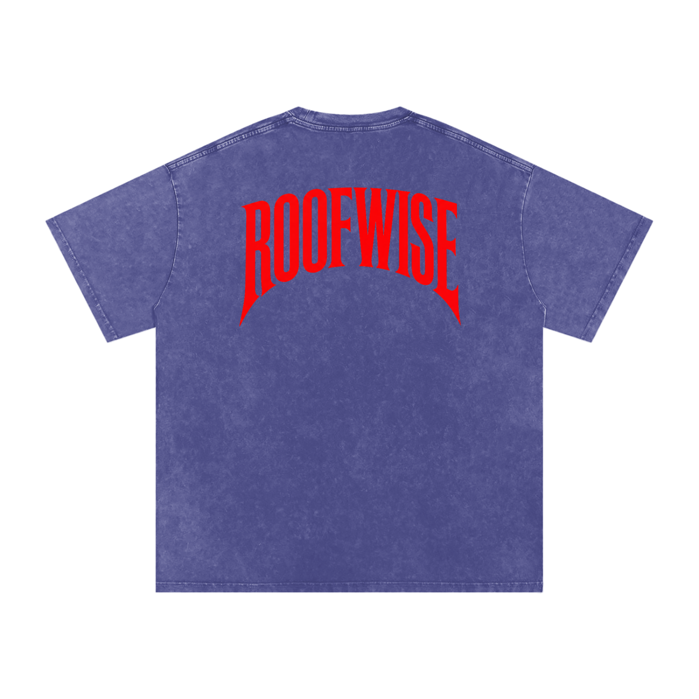 RoofWise | After Hours Oversized Tee | Snow Wash | Red Edition