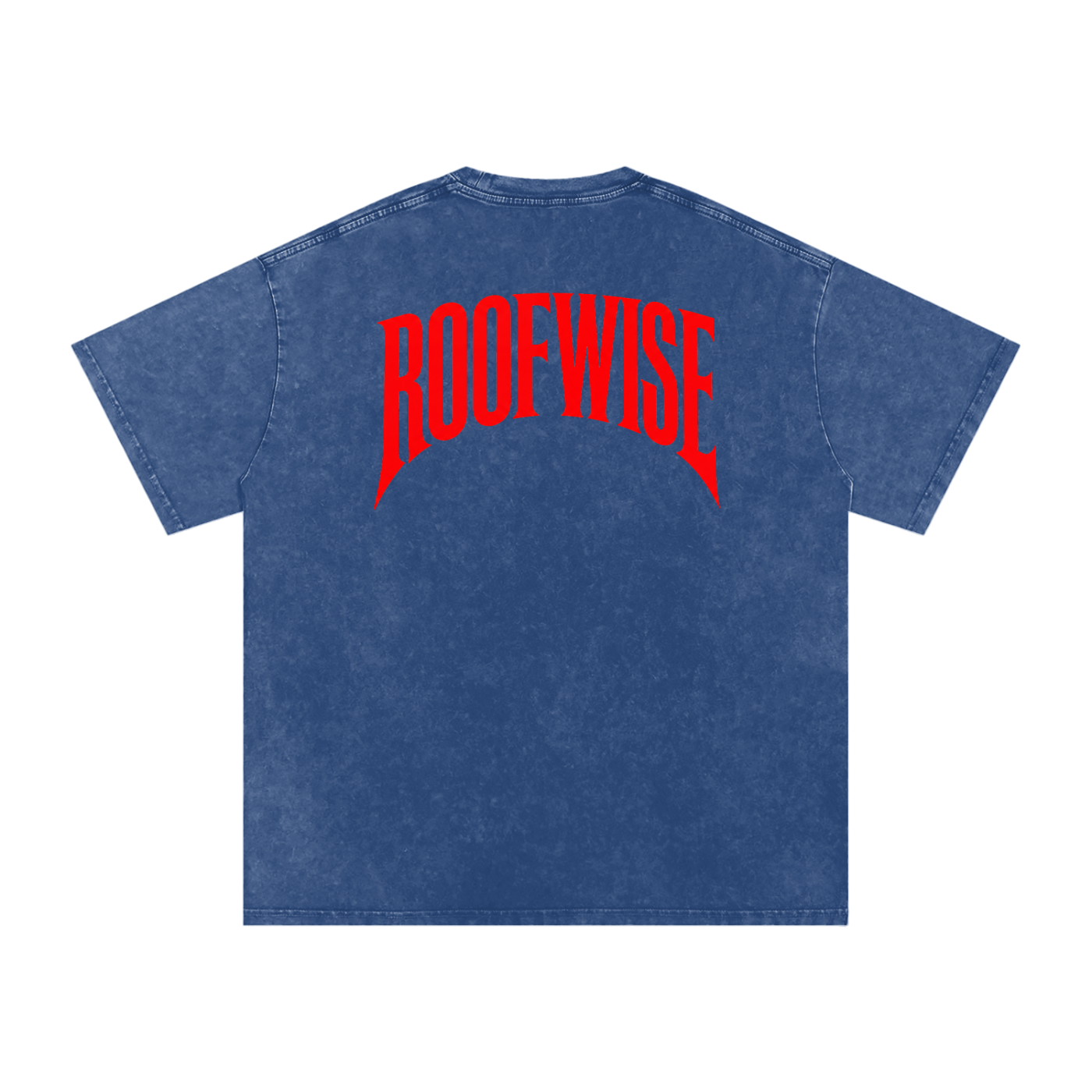 RoofWise | After Hours Oversized Tee | Snow Wash | Red Edition
